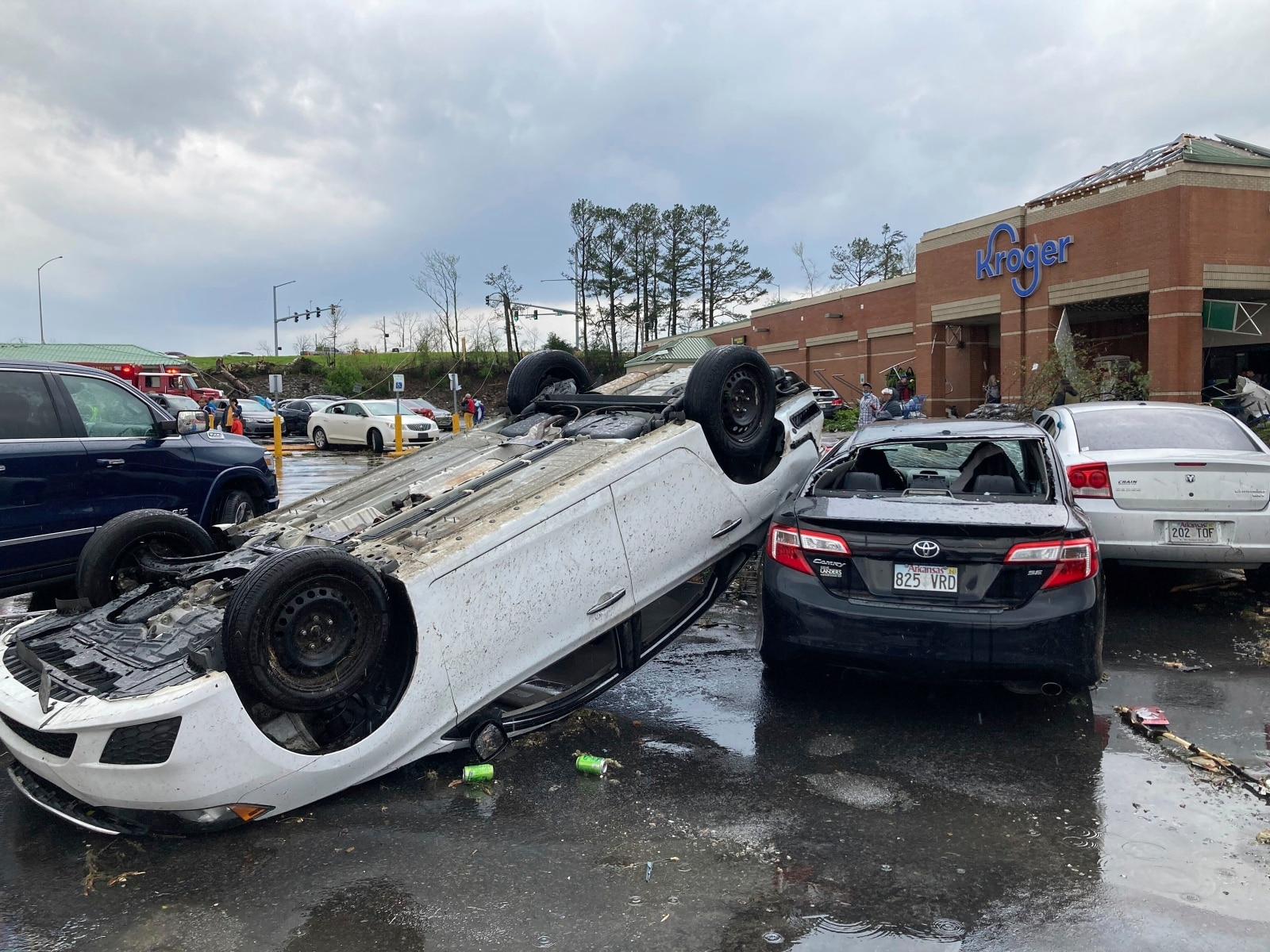 Un Tornado En Arkansas Caus Destrozos Y Dej Al Menos Heridos El