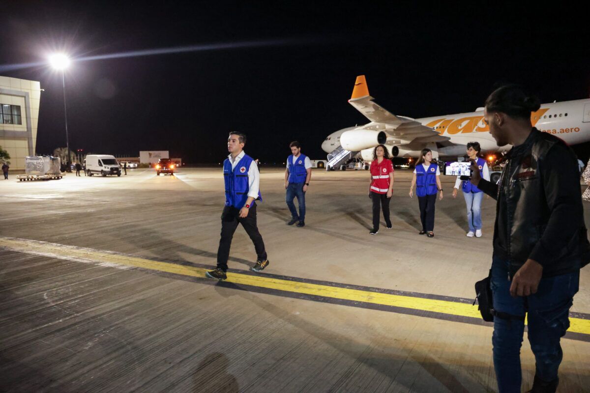 La Cruz Roja Italiana donó 70.200 medicamentos a Venezuela para atender a afectados por los terremotos