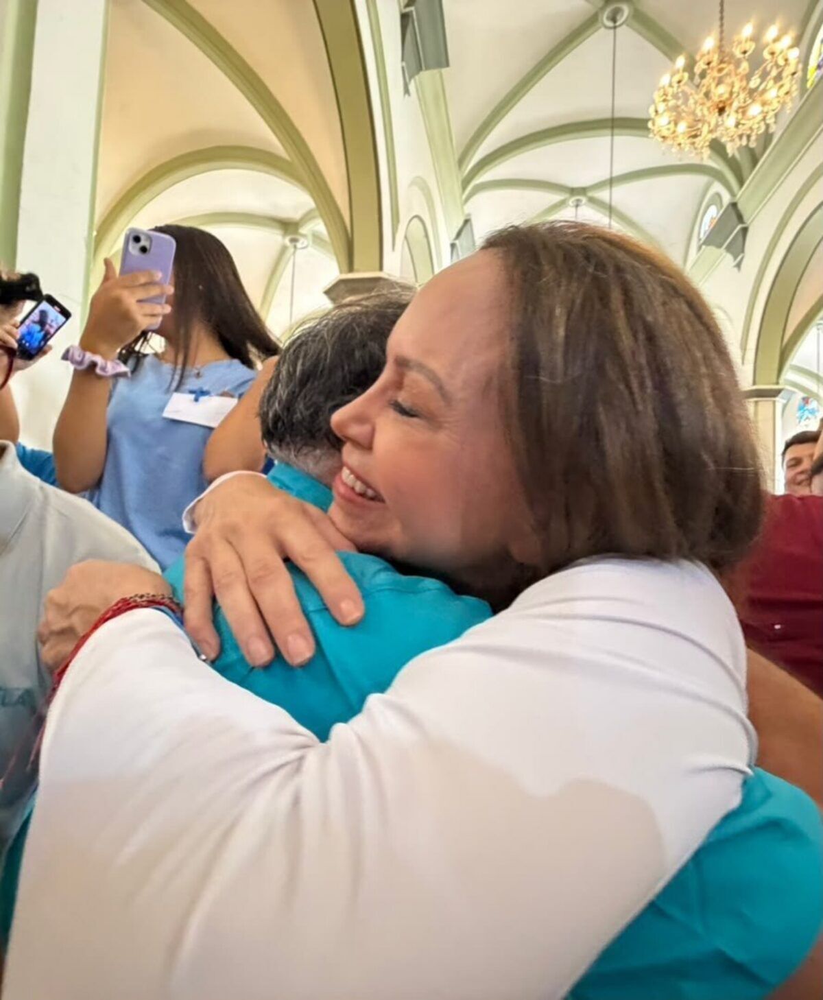 María Corina Machado regresó a Venezuela: las imágenes de su primera aparición pública en Lara