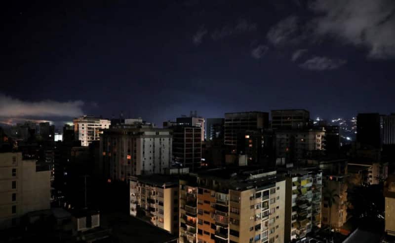 Caracas sin luz por apagón