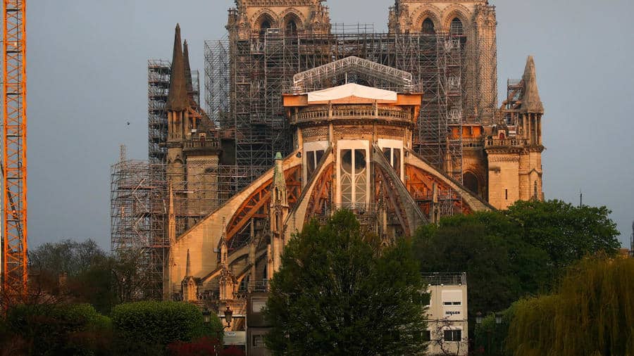 Notre Dame, un año después del devastador incendio