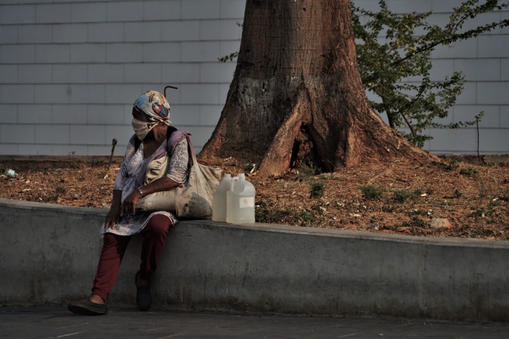 Foto ensayo: La cuarentena anda a pie
