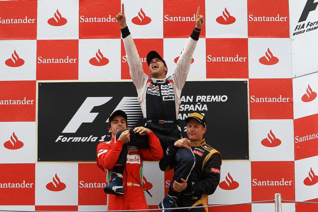 Pastor Maldonado en la Fórmula 1
