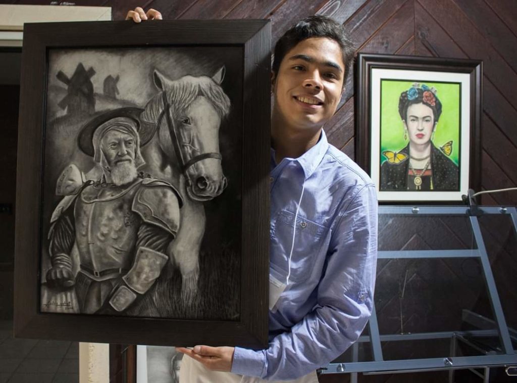 El dibujante venezolano que recorre el mundo con sus trazos