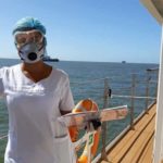 La historia de la venezolana que desafió el Covid-19 desde un barco