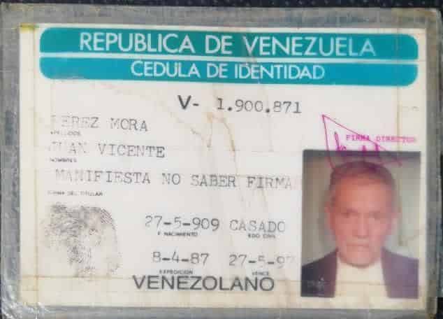 Táchira cobija al hombre más anciano de Venezuela