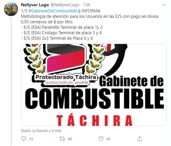 Gasolina en Táchira: un dilema de nunca acabar