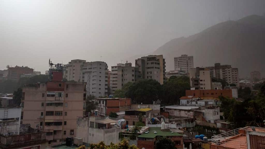 Polvo del sahara en venezuela