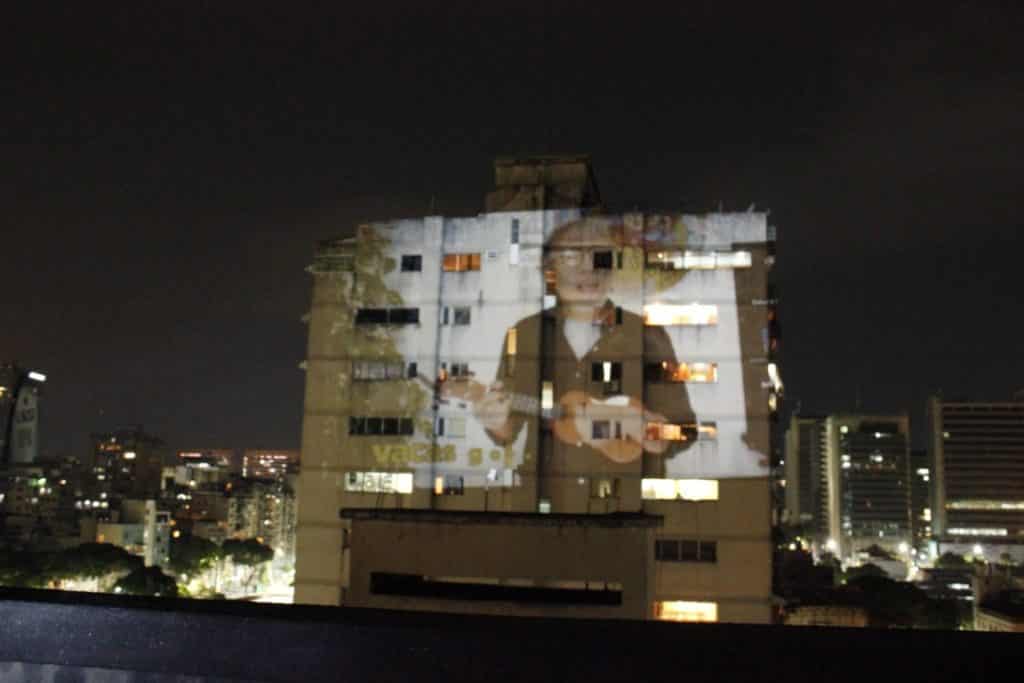 El arte se apodera de las fachadas de edificios en Caracas