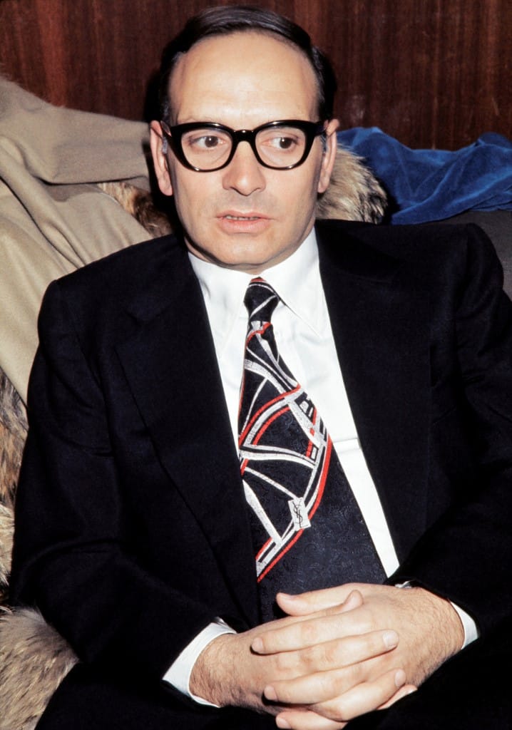 Ennio Morricone, el legendario compositor de las mejores bandas sonoras del cine