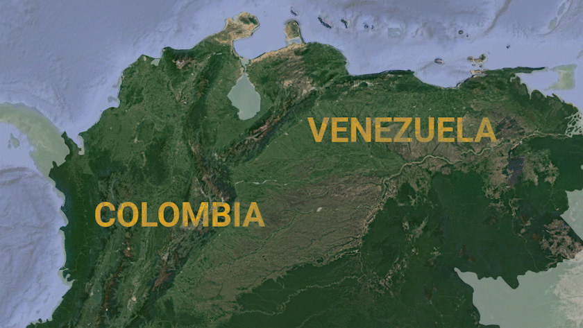 La droga que se transporta desde Venezuela proviene en su mayoría de Colombia