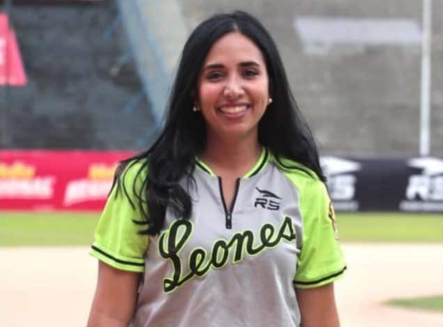 Abril León: la primera mujer trainer en el beisbol venezolano