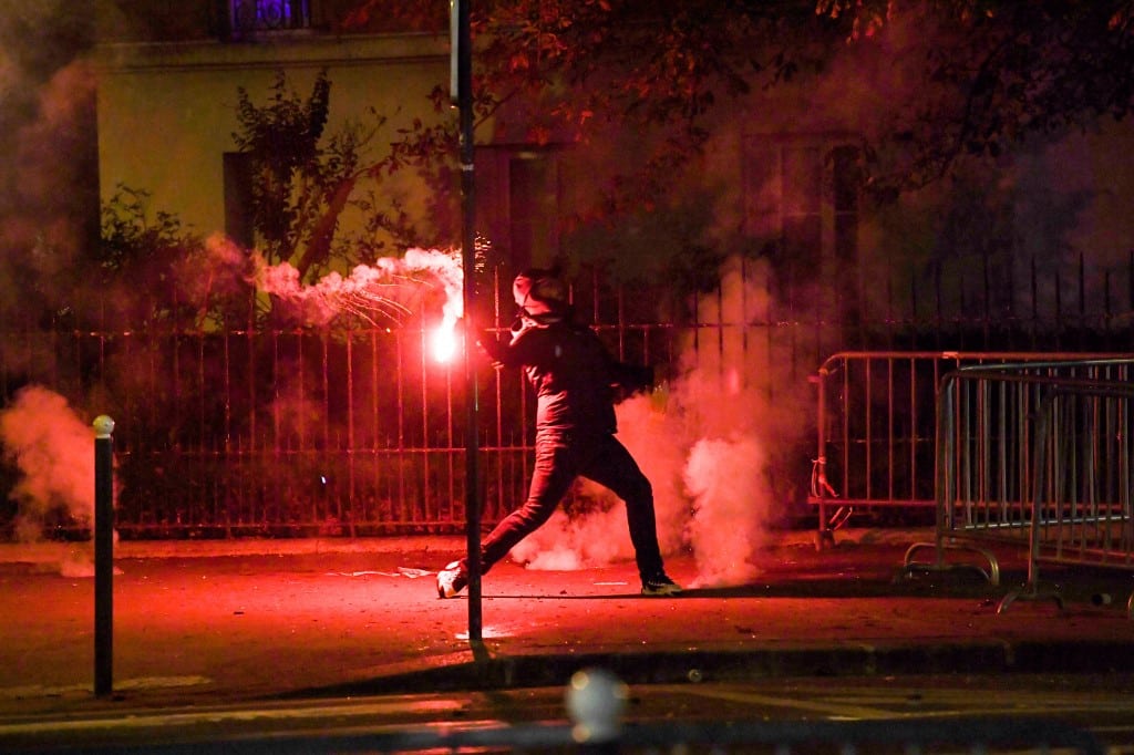 En imágenes: actos de vandalismo en París tras derrota del PSG