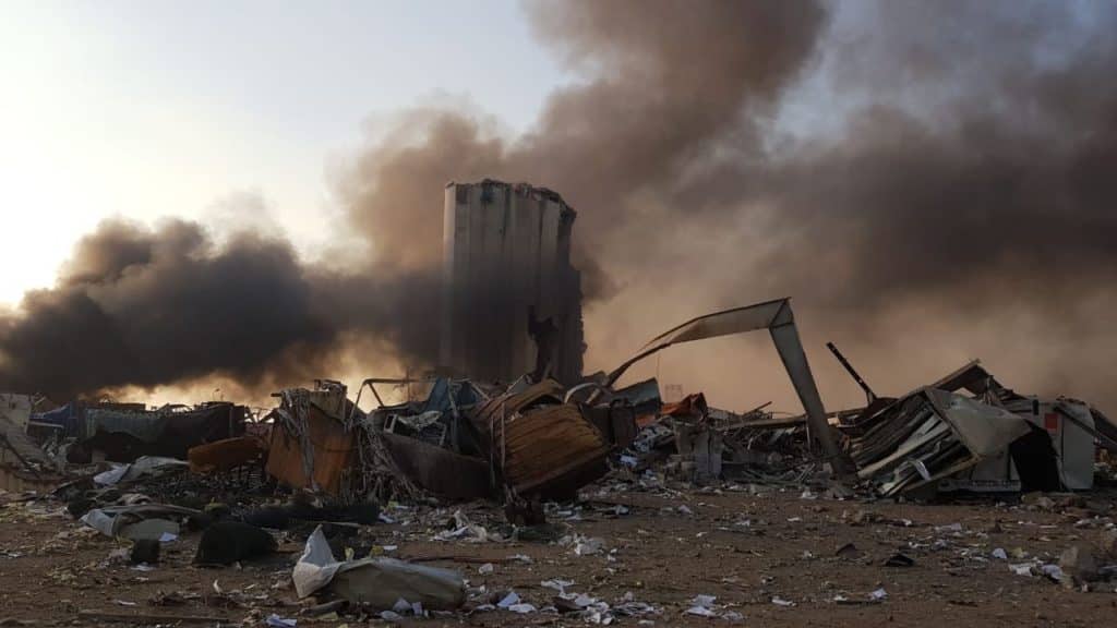 Beirut, las imágenes más impactantes de la explosión de un almacén