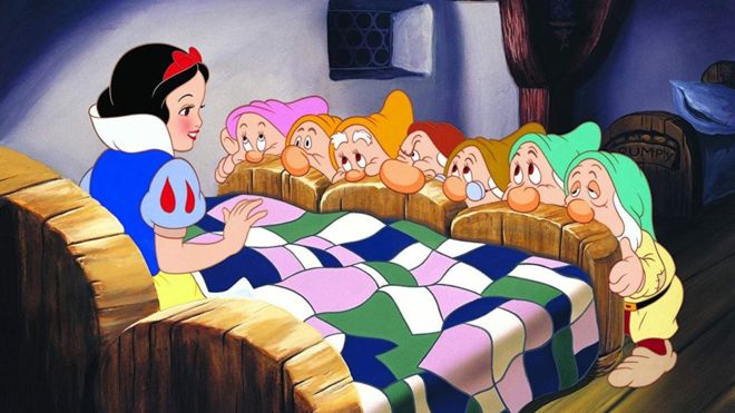Blancanieves y los siete enanitos de Disney