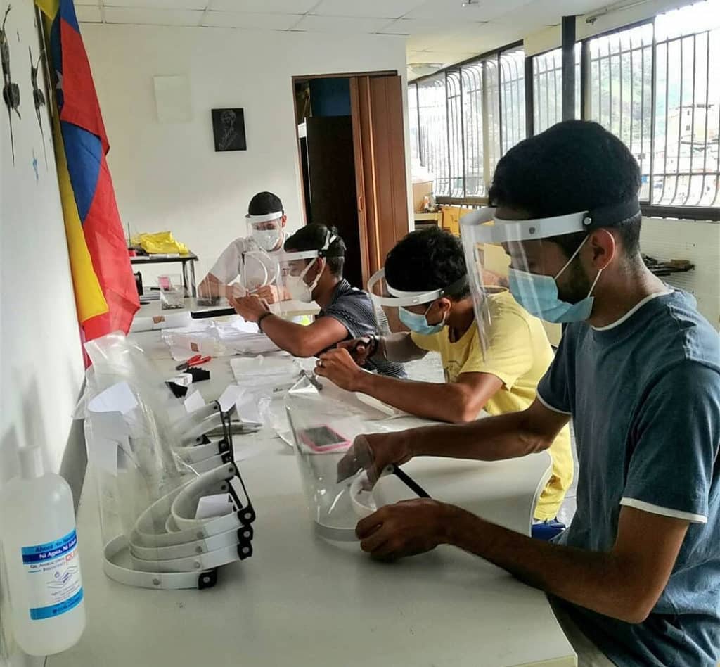 Ángelo Rangel, el venezolano que busca salvar las vidas del personal de salud
