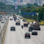 Autopista Francisco Fajardo por movimiento vehicular