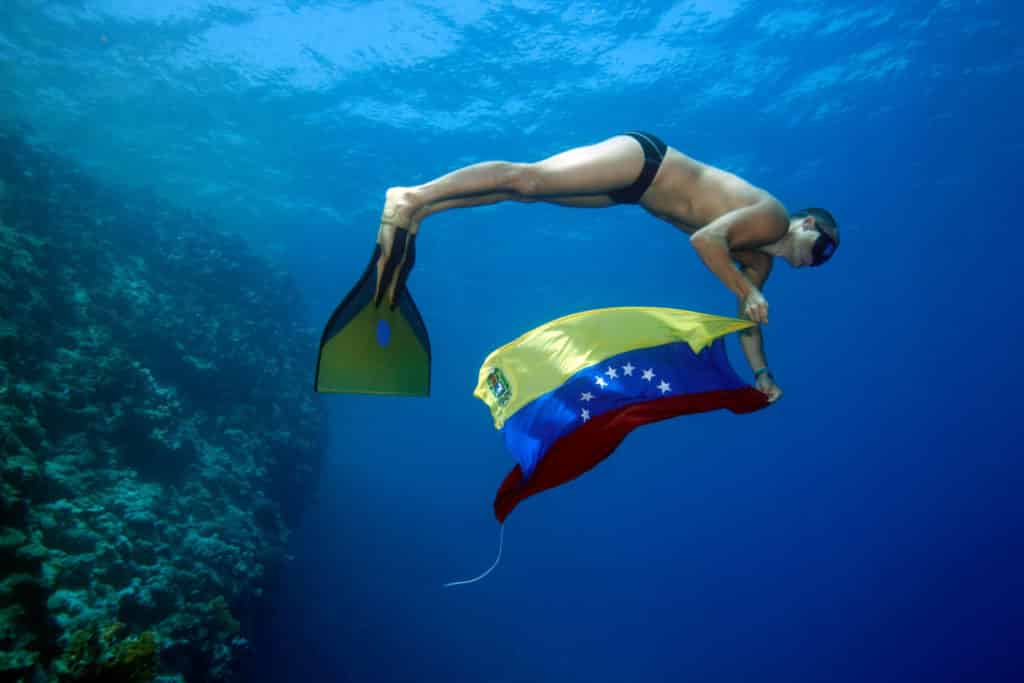 Carlos Coste: Venezuela récord apnea