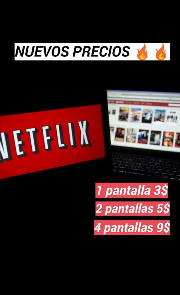 ¿Cuánto cuesta una cuenta de Netflix en bolívares?