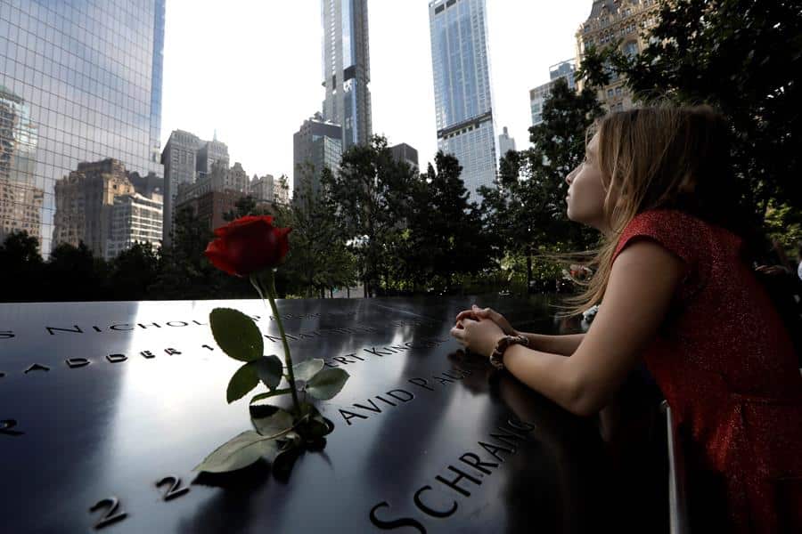 Las imágenes del homenaje a las víctimas de los ataques del 11 de septiembre de 2001