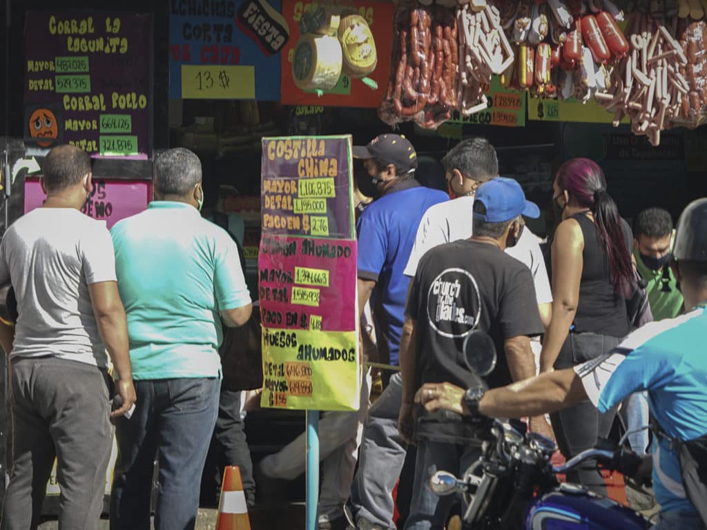 calles de Caracas en la cuarentena radical