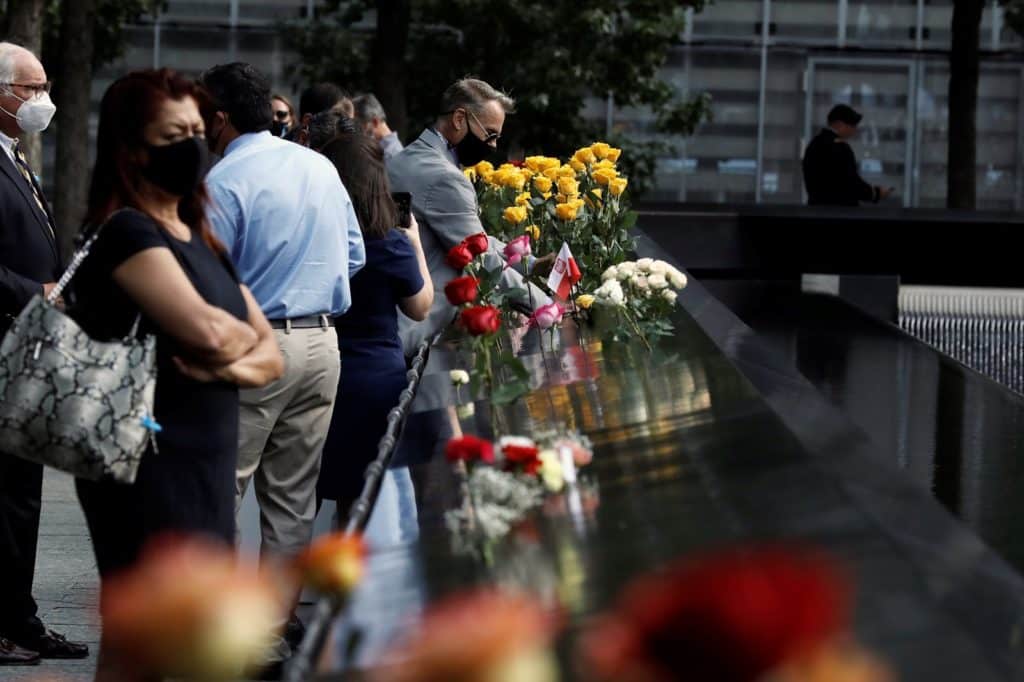 Las imágenes del homenaje a las víctimas de los ataques del 11 de septiembre de 2001
