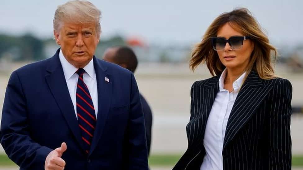 Trump da positivo por covid-19: el presidente de EE.UU. y su esposa Melania tienen coronavirus y muestran “síntomas leves”