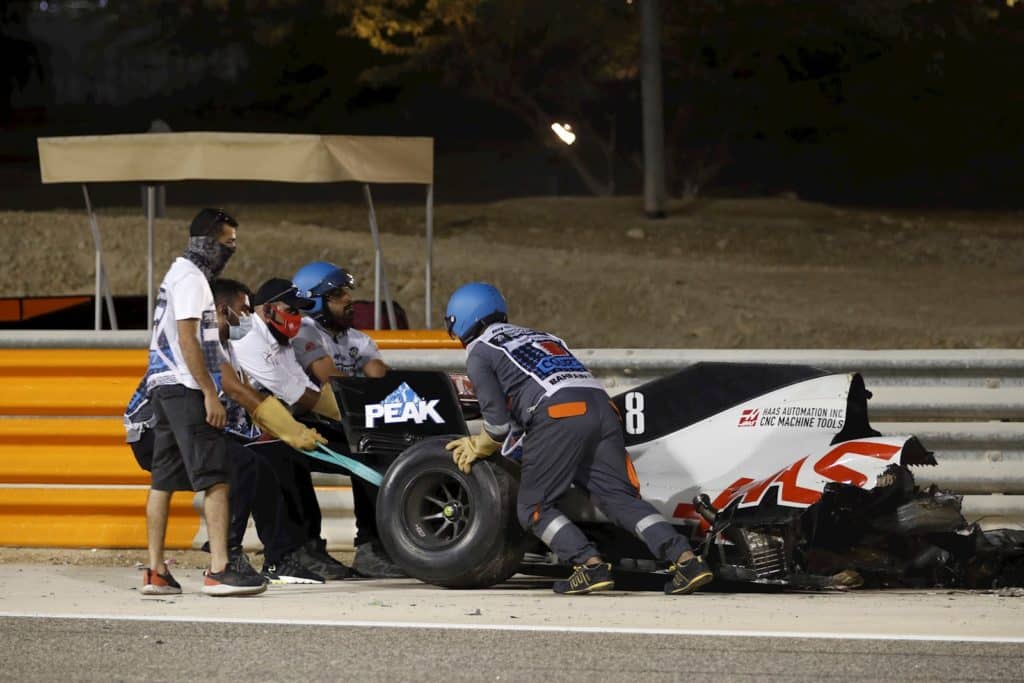 La vida de Romain Grosjean estuvo en peligro tras aparatoso accidente en la Fórmula 1