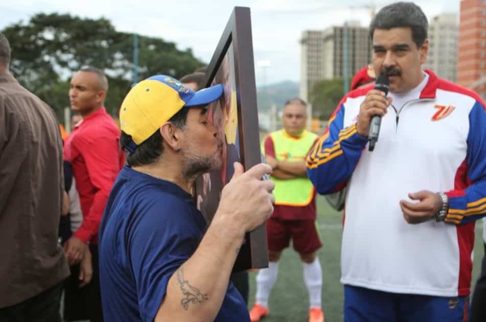 Maradona en Venezuela