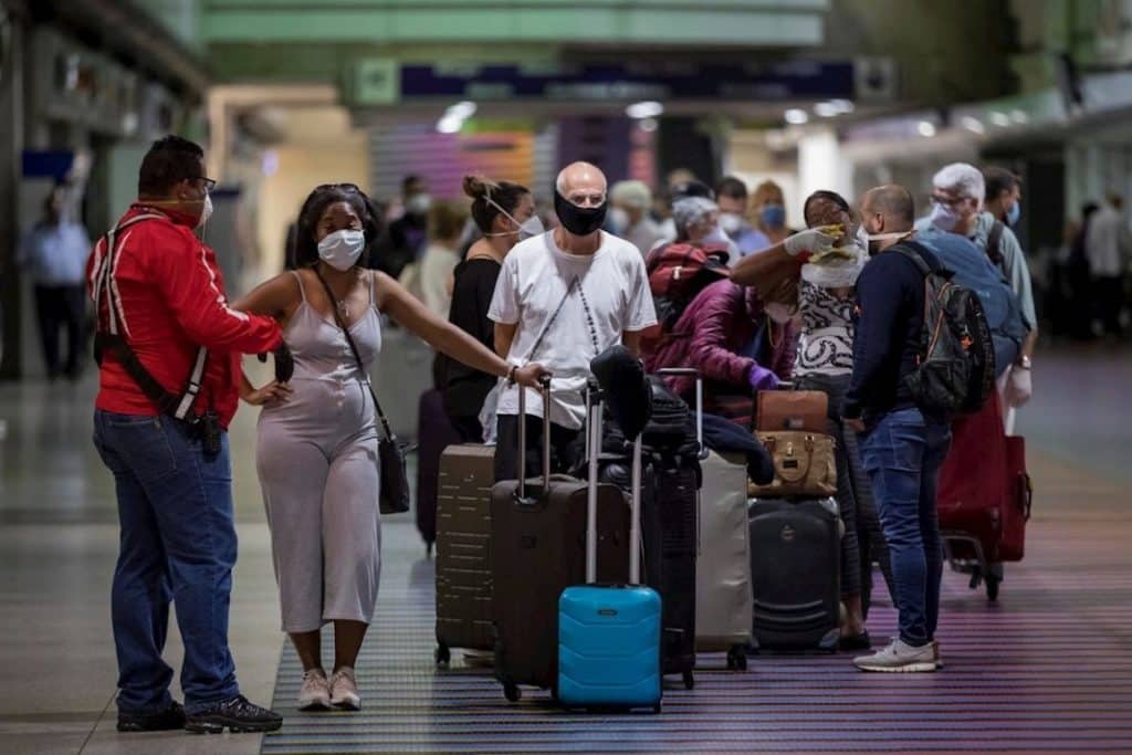 Venezolanos con visa para viajar