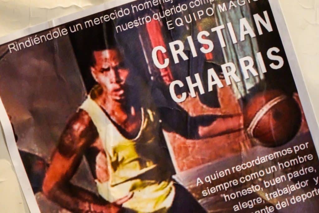 Cristian Charris, asesinado por las FAES