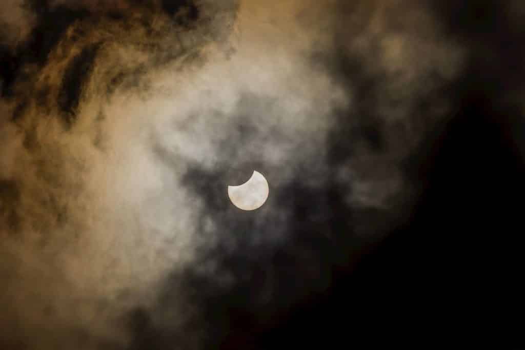 Las imágenes más impactantes del eclipse solar