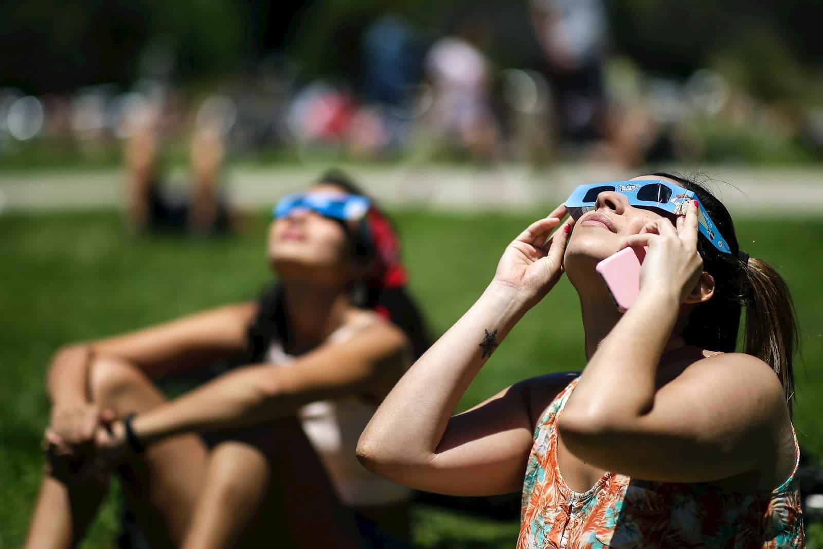 Las imágenes más impactantes del eclipse solar