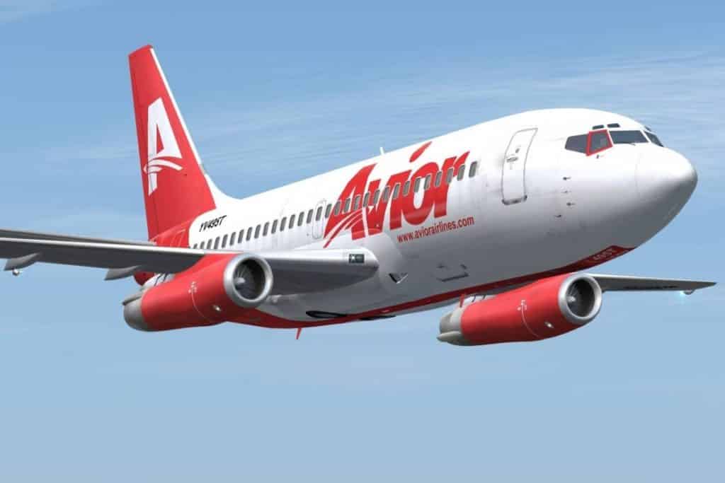 Avior Airlines anunció la suspensión de los vuelos Caracas-Cancún