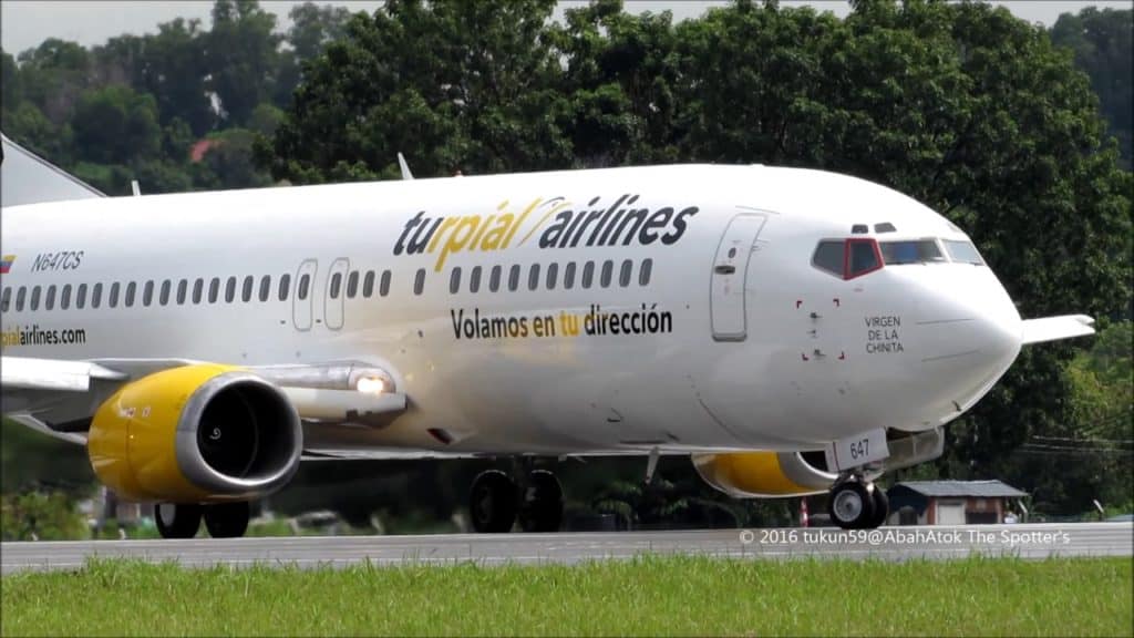 El INAC suspendió vuelos de Turpial Airlines