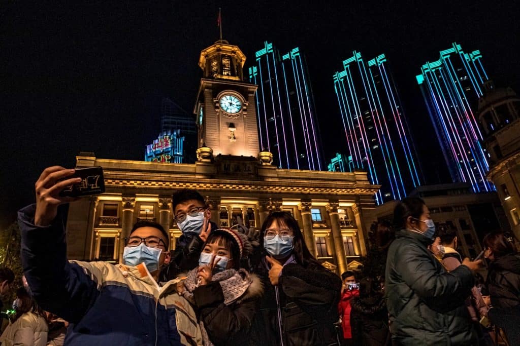 Wuhan celebró en masa la llegada del año 2021: “Tenemos derecho a disfrutar”