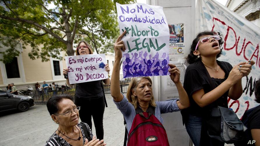 Crisis institucional de Venezuela afecta la lucha a favor de la despenalización del aborto