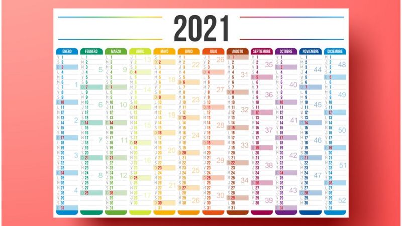 Por qué el calendario de 1993 es igual al de 2021 y otras 5 curiosidades de los almanaques