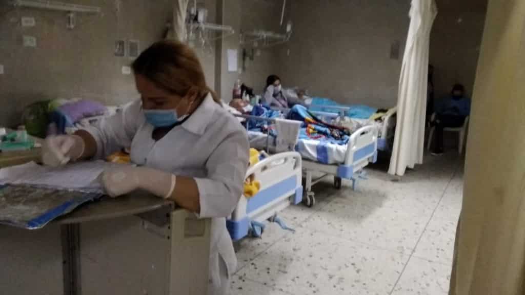 En el Hospital de San Cristóbal se están consumiendo entre 5.000 y 6.000 litros de oxígeno por día