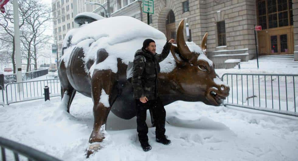 En imágenes el gran temporal de nieve que cubre Nueva York y el noroeste de EE UU