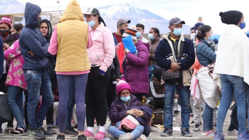 La crisis “sin precedentes” de la pequeña Colchane, el pueblecito chileno que tiene más migrantes que habitantes