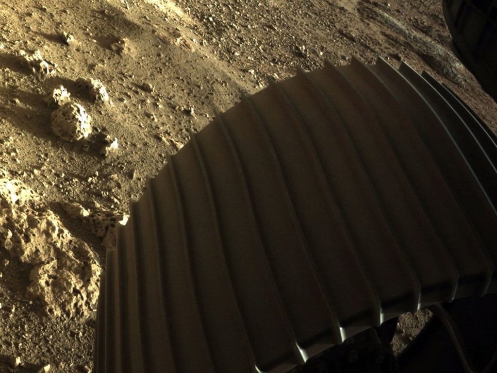 Las impresionantes imágenes que envía el Perseverance desde Marte