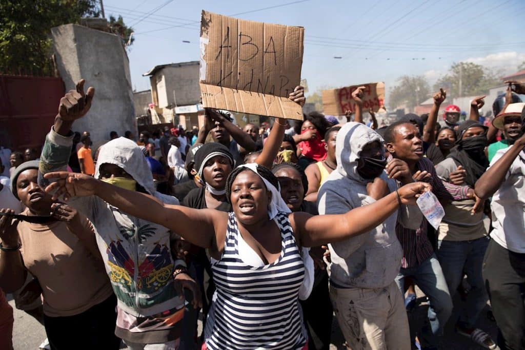 ¿Cuáles son las causas de las protestas en Haití?