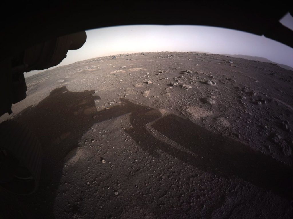 Las impresionantes imágenes que envía el Perseverance desde Marte