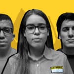 Esteban Roa, Dilan Estrada y Silvia Solórzano de Primero Justicia