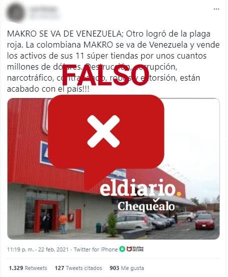 ¿La cadena de ventas al mayor Makro cesará sus operaciones en Venezuela?