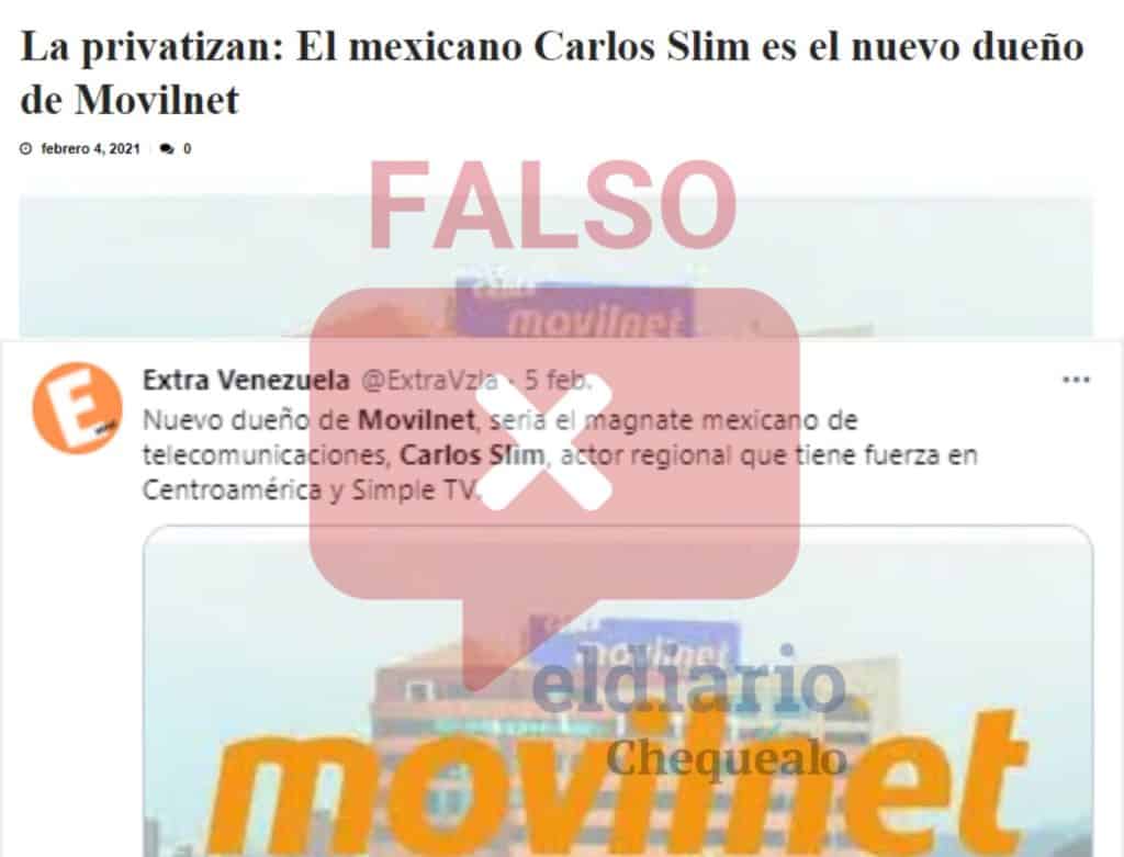 ¿El empresario mexicano Carlos Slim es el nuevo dueño de Movilnet?