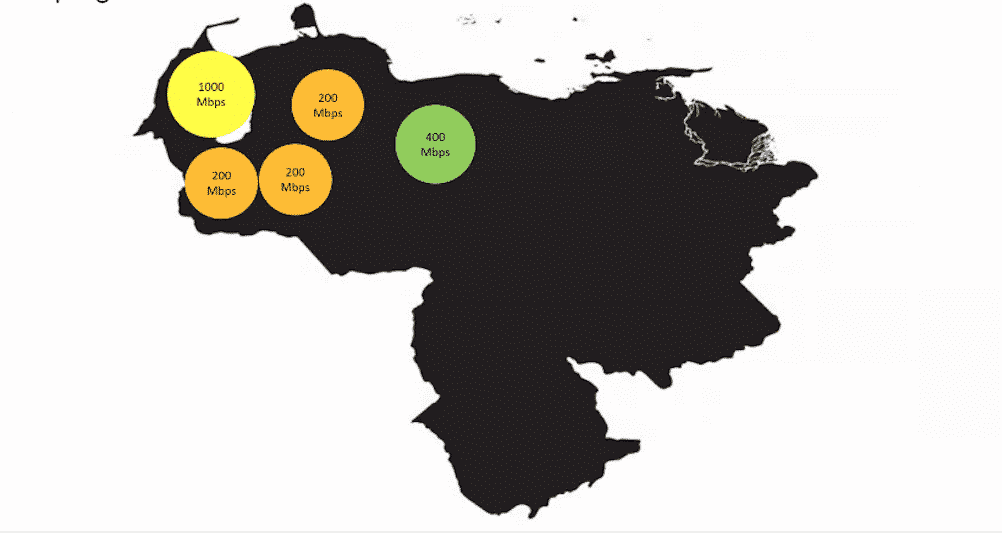 La segunda ola de burbujas de Internet en Venezuela: 600 Mbps por  al mes