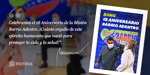 Bono 18 Aniversario Barrio Adentro otorgado por el régimen, ¿qué se puede comprar con él?