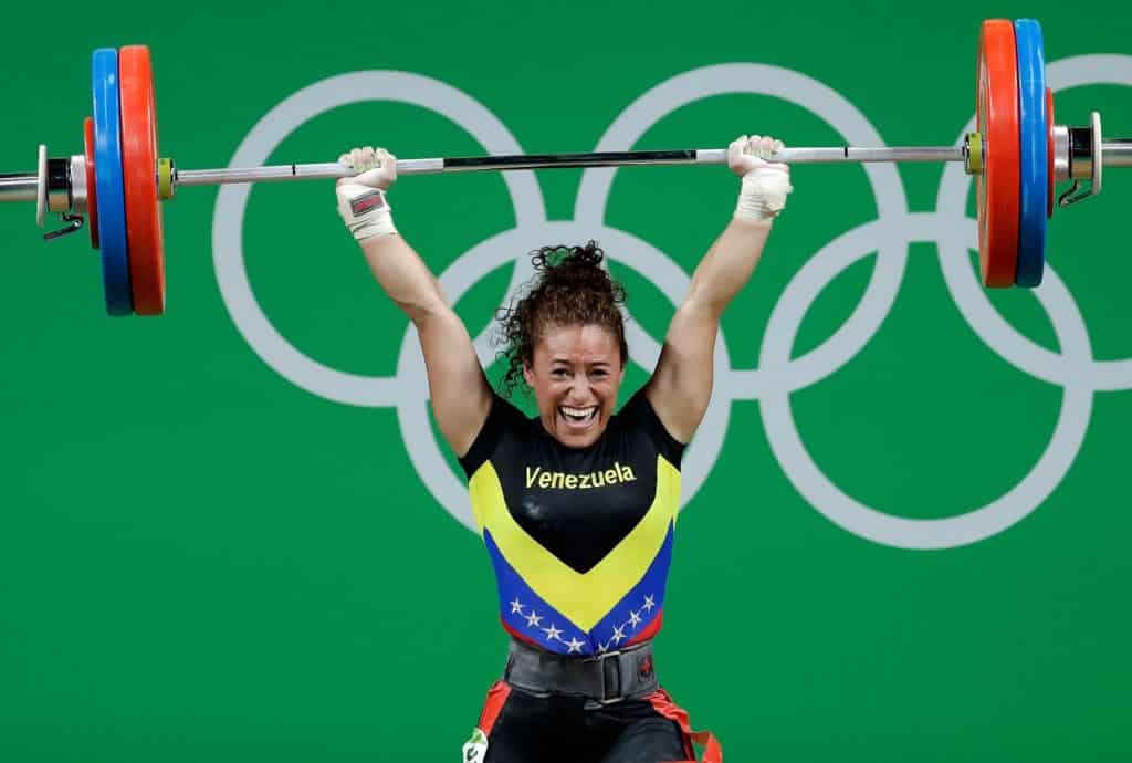 Yusleidy Figueroa, atleta de Venezuela
